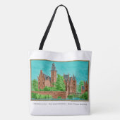 1729 A. de Haen Nederlands Kasteel WESTERVELT .... Tote Bag (Achterkant)