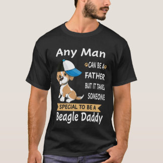 172 Elke Man Beagle Daddy T-shirt