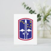 172e Infanteriebrigade Briefkaart (Staand voorkant)