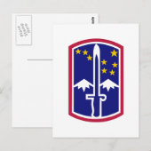 172e Infanteriebrigade Briefkaart (Voorkant / Achterkant)