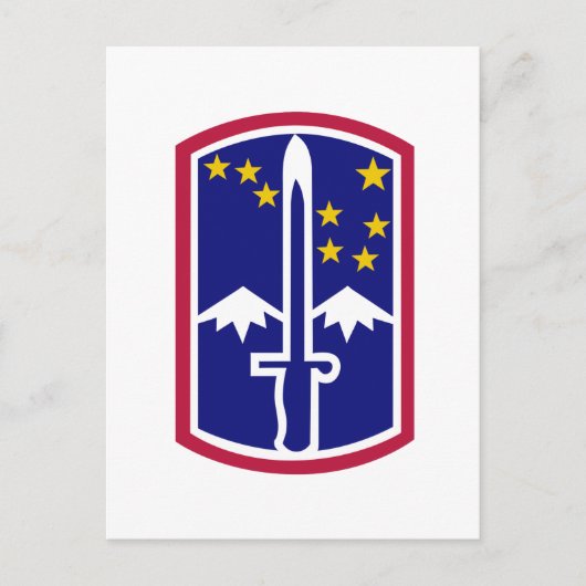 172e Infanteriebrigade Briefkaart (Voorkant)