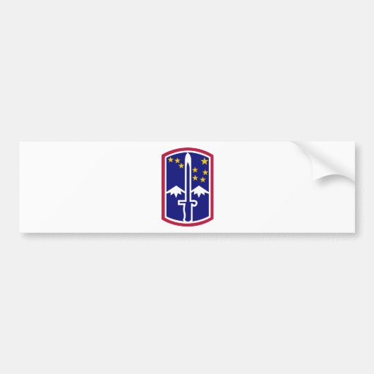 172e Infanteriebrigade Bumpersticker (Voorkant)