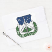 172e Infanterieregiment - Opklimmen naar de overwi Vierkante Sticker (Envelop)