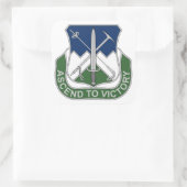 172e Infanterieregiment - Opklimmen naar de overwi Vierkante Sticker (Tas)