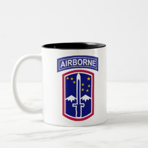 172nd Airborne Tshirt Army Tweekleurige Koffiemok