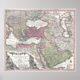 1730 Ottomaans Rijk Poster
