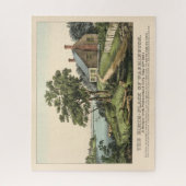 1732 Geboorteplaats van George Washington Print Legpuzzel (Verticaal)