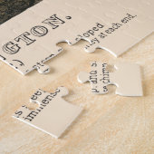 1732 Geboorteplaats van George Washington Print Legpuzzel (Zijkant)