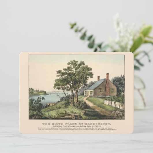 1732 Gewest van George Washington (Staand voorkant)