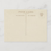  1732 Gewest van George Washington Briefkaart (Achterkant)