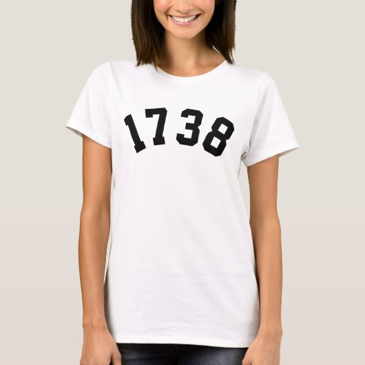 1738 T-SHIRT (Voorkant)