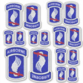 173e ABN Airborne Brigade Sky Soldaten leiden naar Sticker (Voorkant)