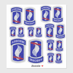 173e ABN Airborne Brigade Sky Soldaten leiden naar Sticker
