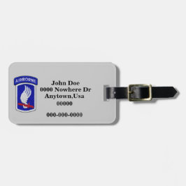 173e ABN BDE Airborne Brigade Patch bagagelabel