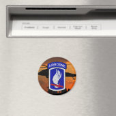 173e ABN BDE Airborne Brigade Sky Soldaten Vets Magneet (Insitu (Vaatwasser))