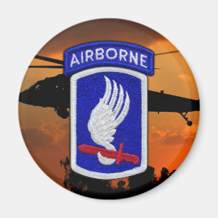 173e ABN BDE Airborne Brigade Sky Soldaten Vets Magneet