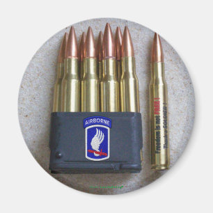 173e ABN BDE Airborne Brigade Sky Soldaten Vets Magneet