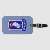 173e ABN BDE airborne brigade veterans dierenarts  Bagagelabel (Voorkant (horizontaal))