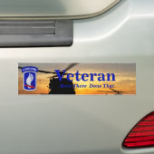 173e ABN BDE Airborne sky veterans veteranen veter Bumpersticker (Op auto)