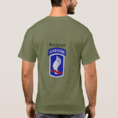 173e ABN BGE Airborne Brigade veterans veteranen v T-shirt (Achterkant)