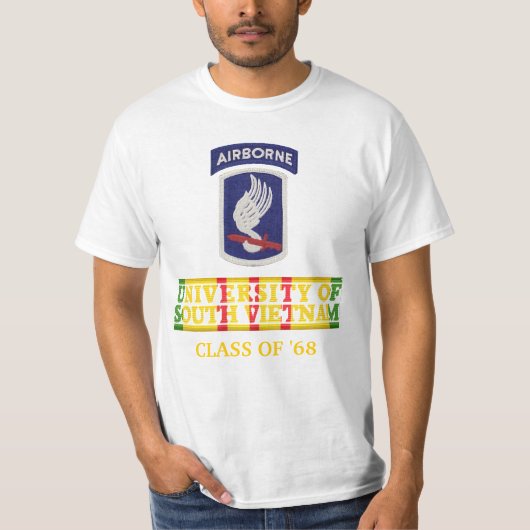 173e Abne Bde University of South Vietnam Shirt (Voorkant)