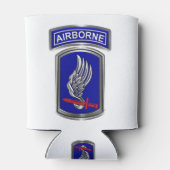 173e Airborne Brigade Blikjeskoeler (Achterkant)