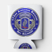 173e Airborne Brigade  Blikjeskoeler (Achterkant)