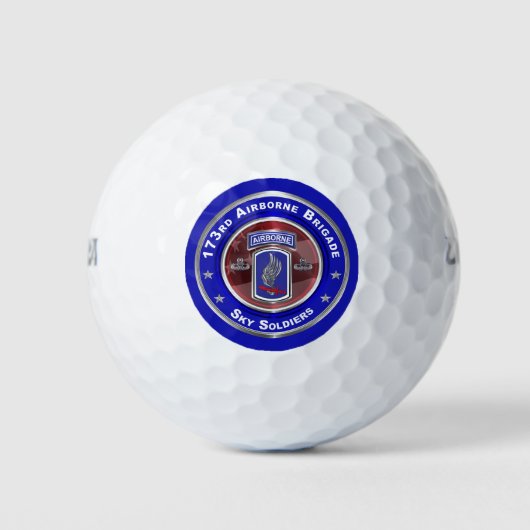 173e Airborne Brigade Golfballen (Voorkant)