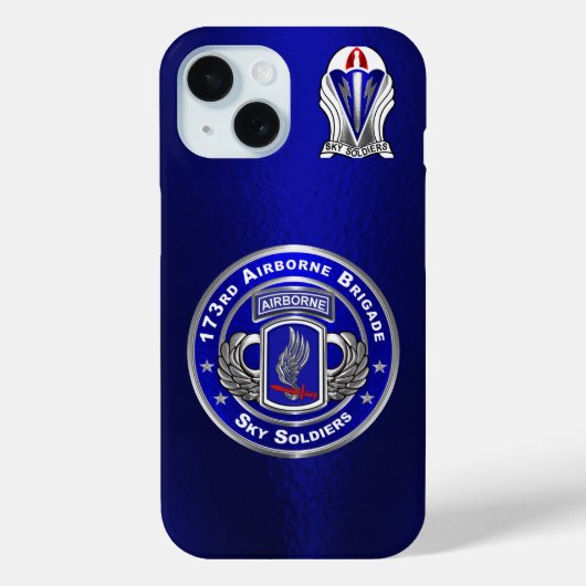 173e Airborne Brigade Hoesje-Mate iPhone Case (Achterkant)