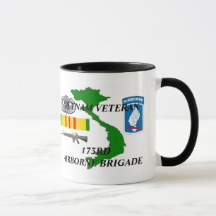 173e Airborne Brigade Vietnam Veteran Coffee Mok