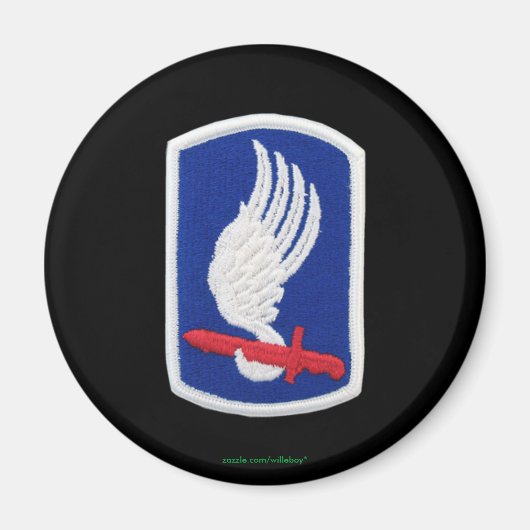 173e Airborne Patch Vet Magnet VfW NAM Irak (Voorkant)