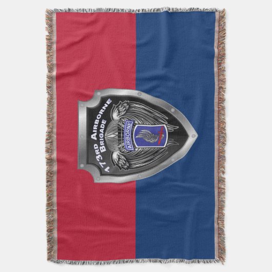 173e boordbrigade Gepersonaliseerd schilddesign Deken (Voorkant Verticaal)