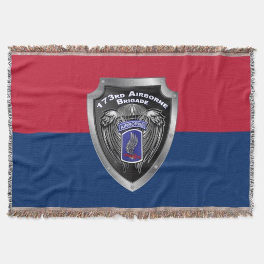 173e boordbrigade Gepersonaliseerd schilddesign Deken (Voorkant)