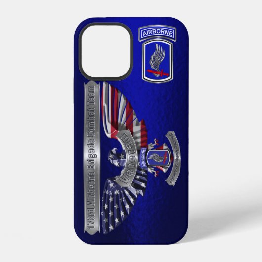 173e boordbrigade gevechtsteam iPhone hoesje (Achterkant)