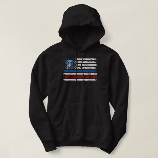 173e brigade-Amerikaans veteraan Shirt (Design voorkant)