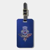 173e brigade bagagelabel (Voorkant verticaal)