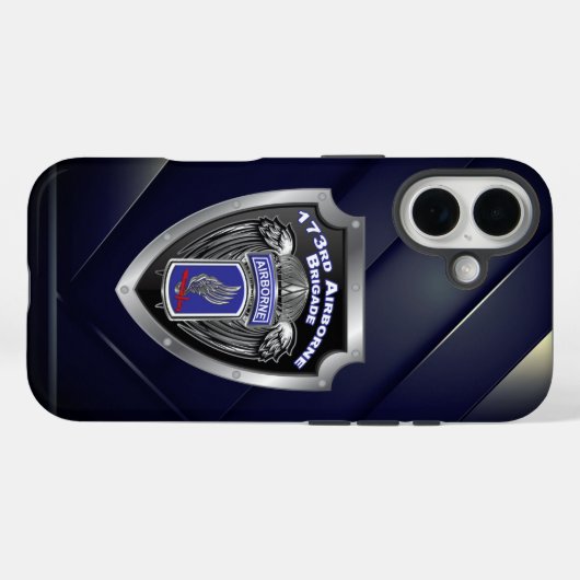 173e brigade Case-Mate iPhone case (Achterkant (horizontaal))