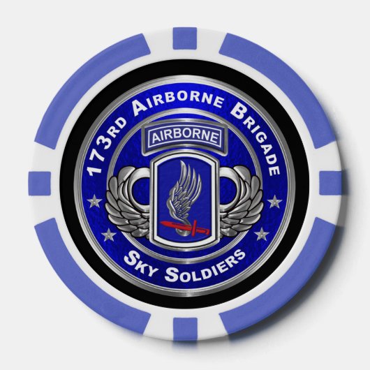 173e brigade poker chips (Voorkant)