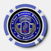 173e brigade poker chips (Achterkant)