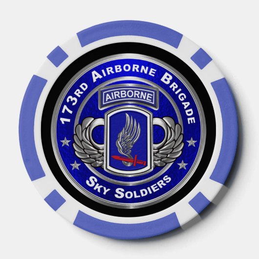 173e brigade poker chips (Achterkant)
