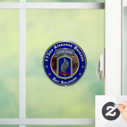 173e brigade raamsticker (Huis)