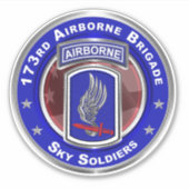 173e brigade sticker (Voorkant)
