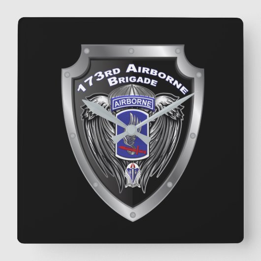 173e brigade vierkante klok (Voorkant)