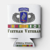 173e brigade Vietnam Veteraan Blikjeskoeler (Achterkant)
