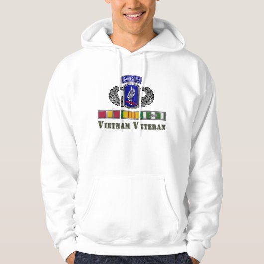 173e brigade Vietnam Veteraan Hoodie (Voorkant)