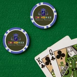 173e brigade Vietnam Veteraan Poker Chips