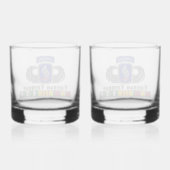 173e brigade Vietnam Veteraan Whisky Glas (Achterkant)