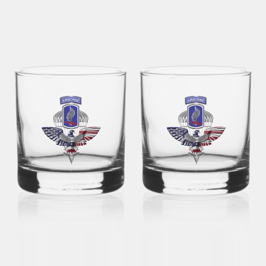 173e brigade whisky glas (Voorkant)