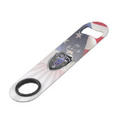 : 173e gevechtsteam voor de luchtbrug speed flessenopener (Voorkant Gekanteld)