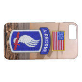 173e luchtbrigade sky soldaten veteranen veteranen Case-Mate iPhone case (Achterkant (Horizontaal))